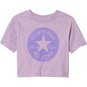 Converse Little Kids Girls Chuck Patch Crossover Tee Size 6